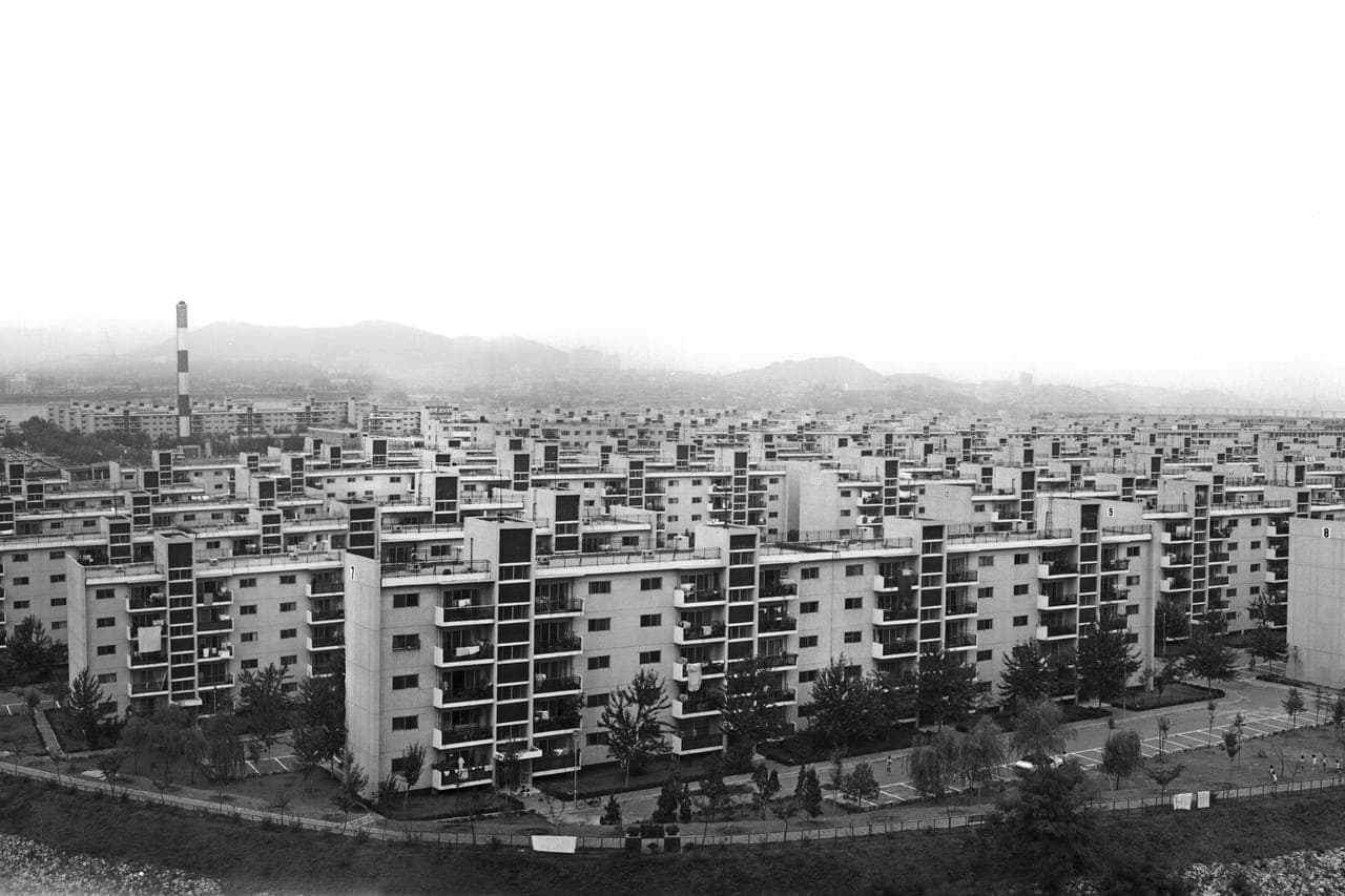 반포주공아파트 1단지 전경 · 1977년, 서울 서초구 반포동